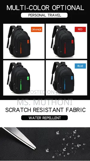 Waterproof Unisex Backpack