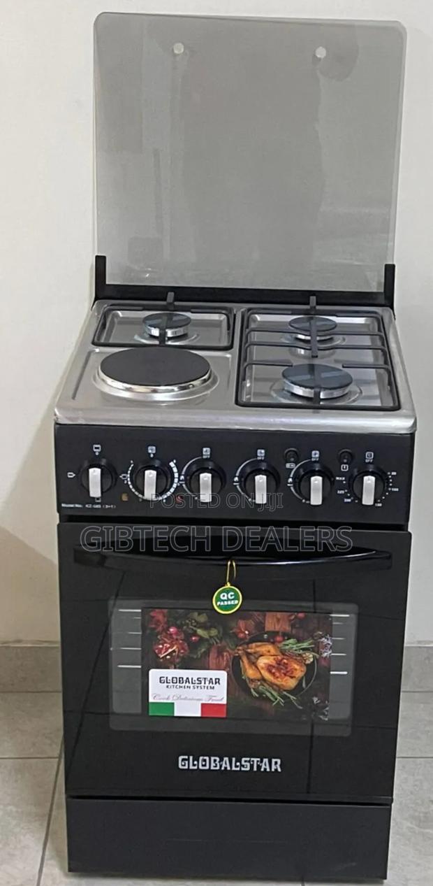 50*55 Globalstar Jet 3+1 Standing Cooker With Electric Oven