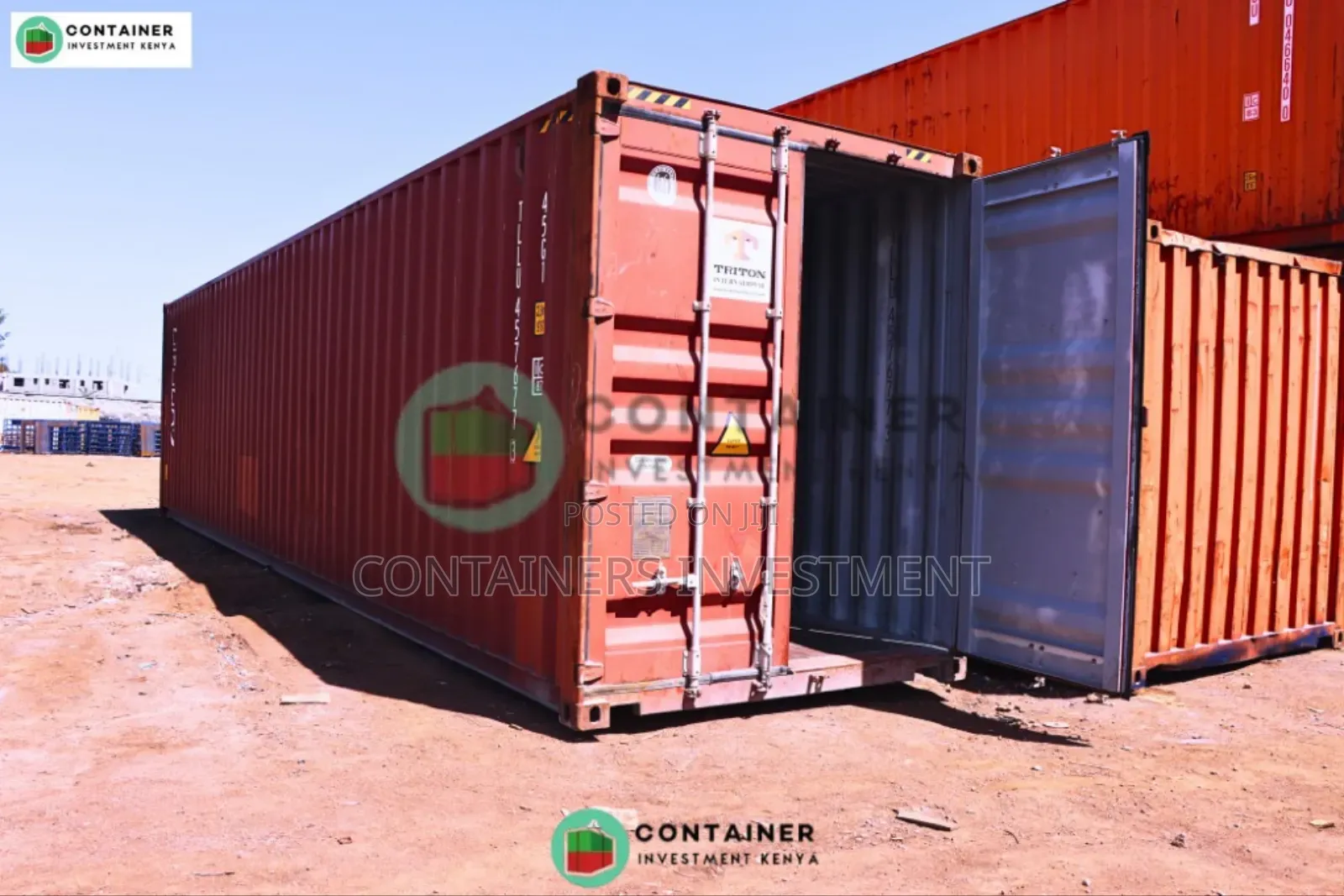 40ft Containers Available For You- Water And Air Tight.
