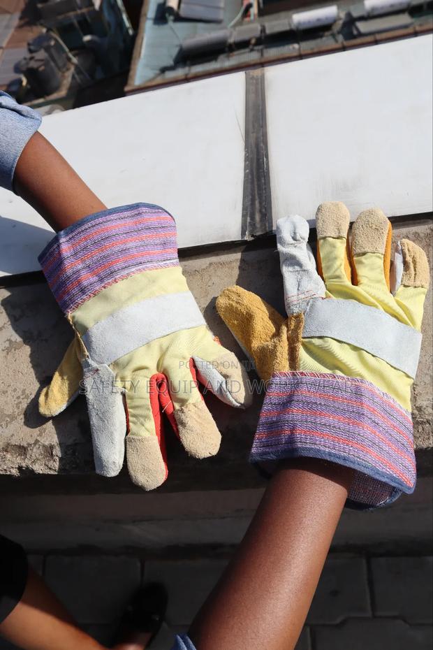 Short Professional Work Gloves - main view