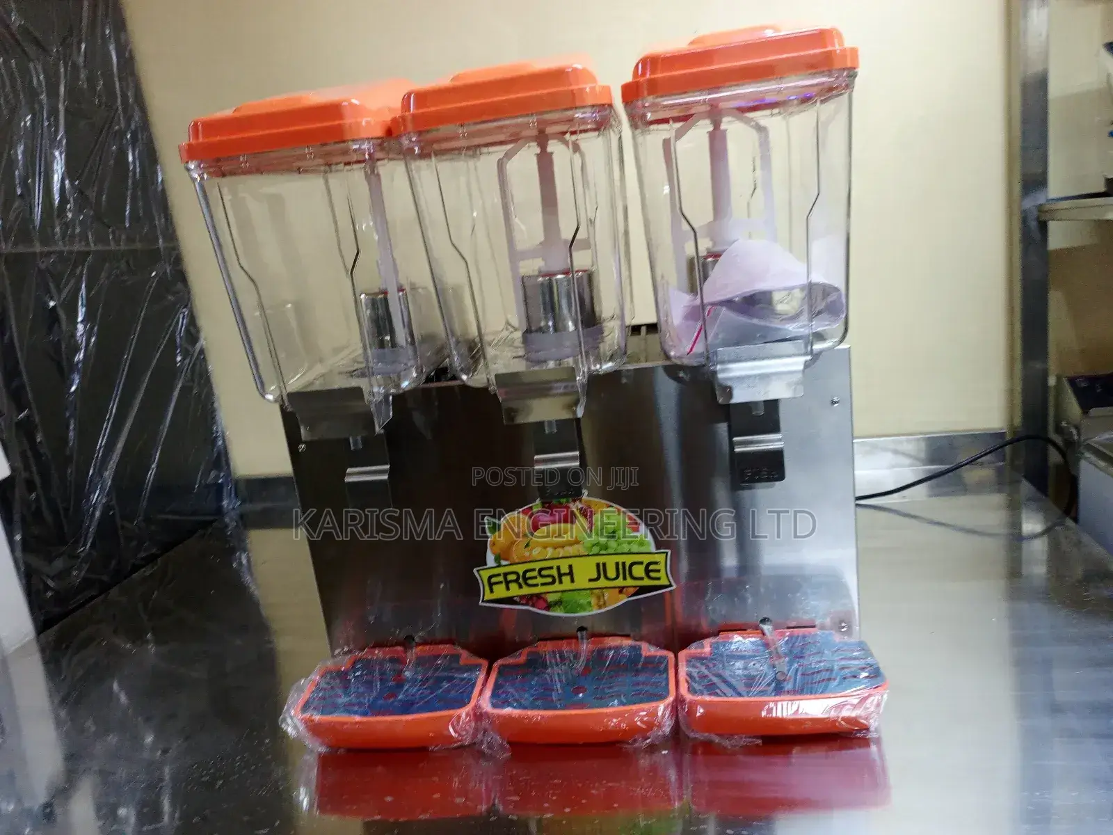 Imported Juice Display and Dispenser