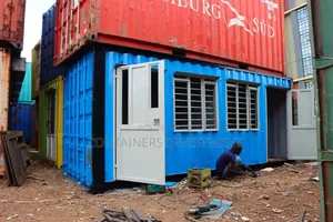Container Office Fabrication- With Alot of Precision.