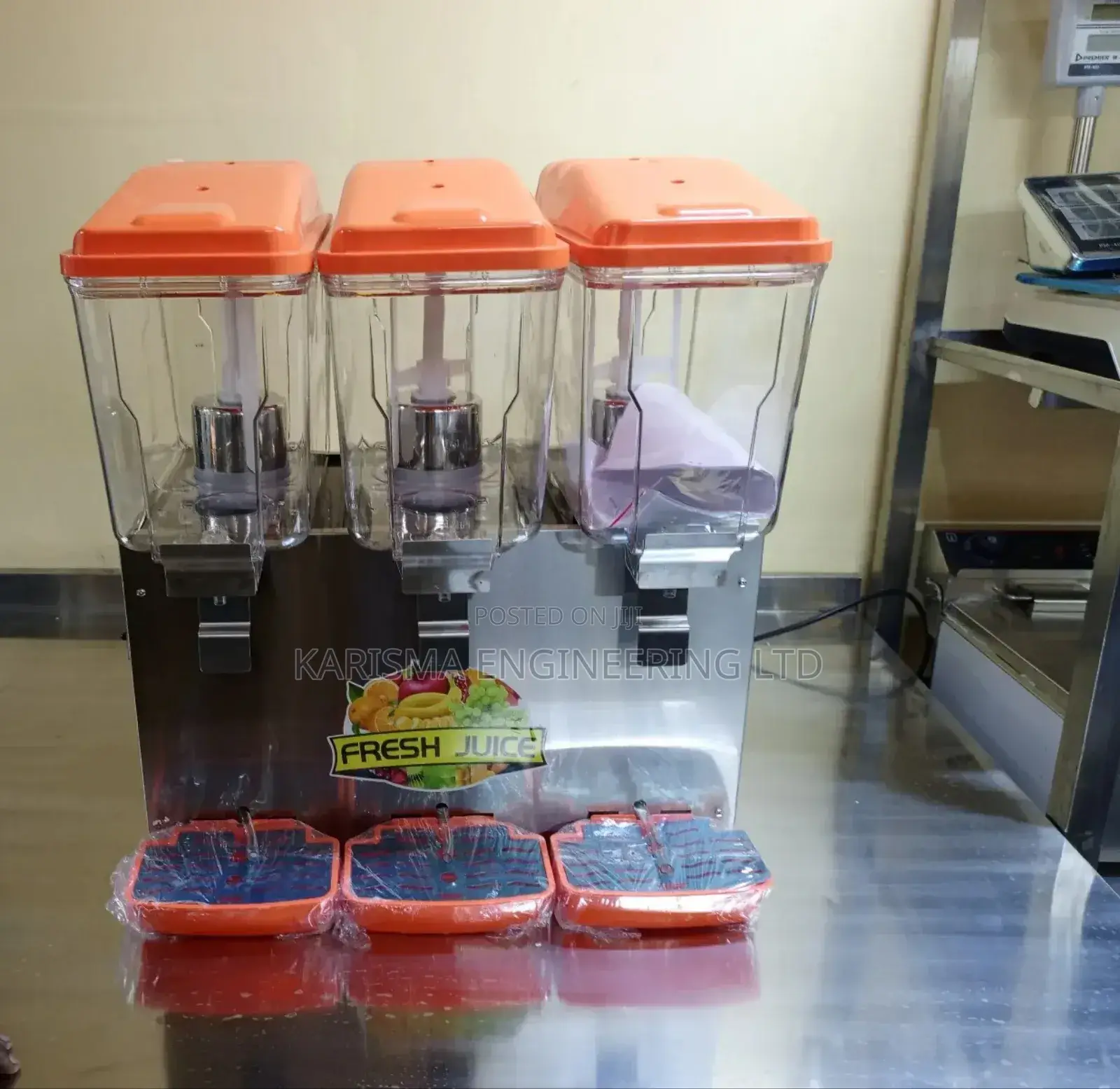 Three Slot Juice Dispenser