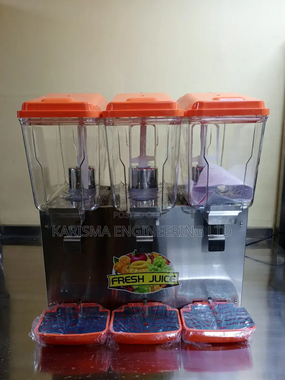 Imported Juice Dispenser Three Slot.