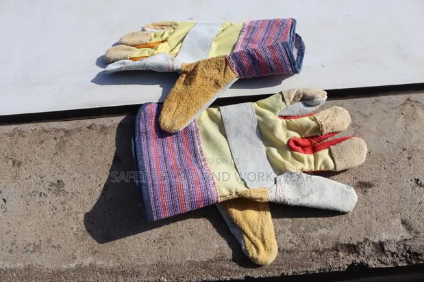 Leather Labour Protection Gloves