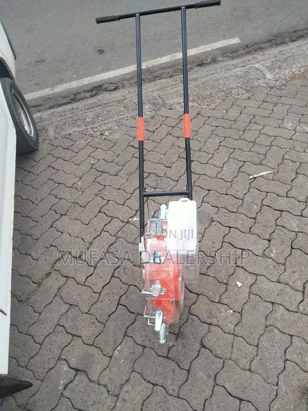 Hand Push Seed Planter - main view