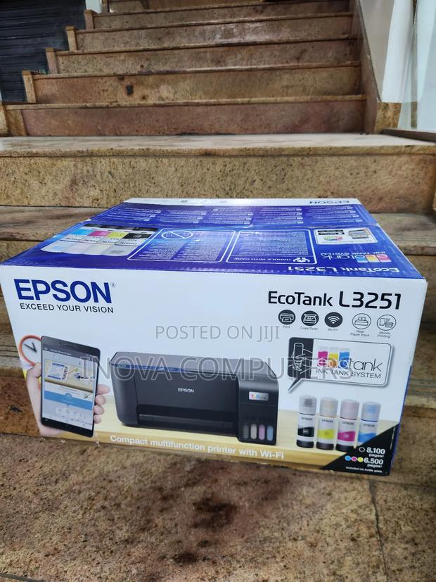 Epson Ecotank L3251 A4 Wi-Fi All-in-One Ink Tank Printer - main view
