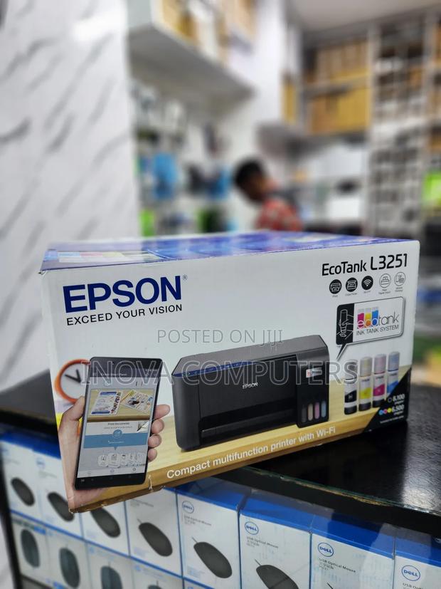 Epson Ecotank L3251 A4 Wi-Fi All-in-One Ink Tank Printer - thumbnail 2