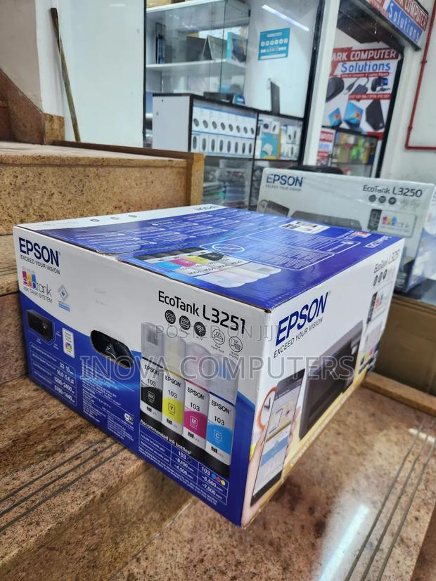 Epson Ecotank L3251 A4 Wi-Fi All-in-One Ink Tank Printer - thumbnail 3