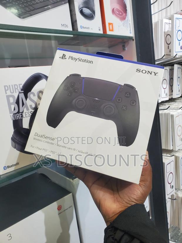 Black Ps5 Dualsense Controller