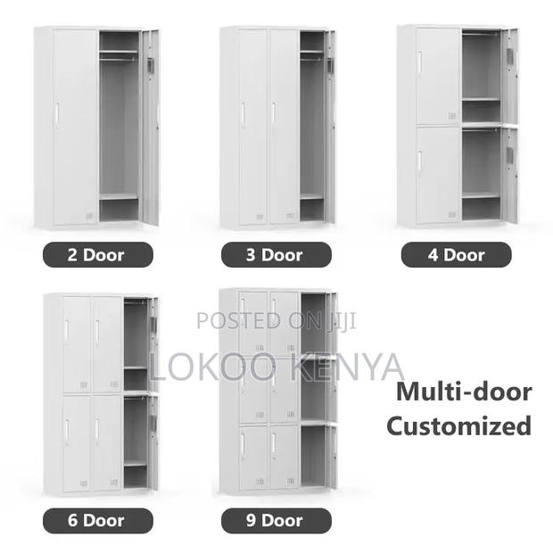 Office Cabinet : 12- Locker Home Office Storage Cabinet