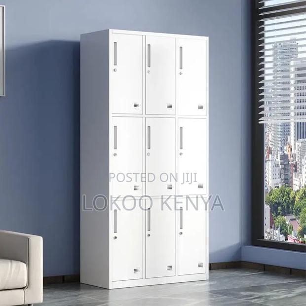 Office Cabinet : 12- Locker Home Office Storage Cabinet - thumbnail 2