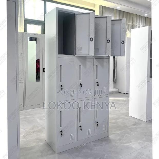 Office Cabinet : 12- Locker Home Office Storage Cabinet - thumbnail 5