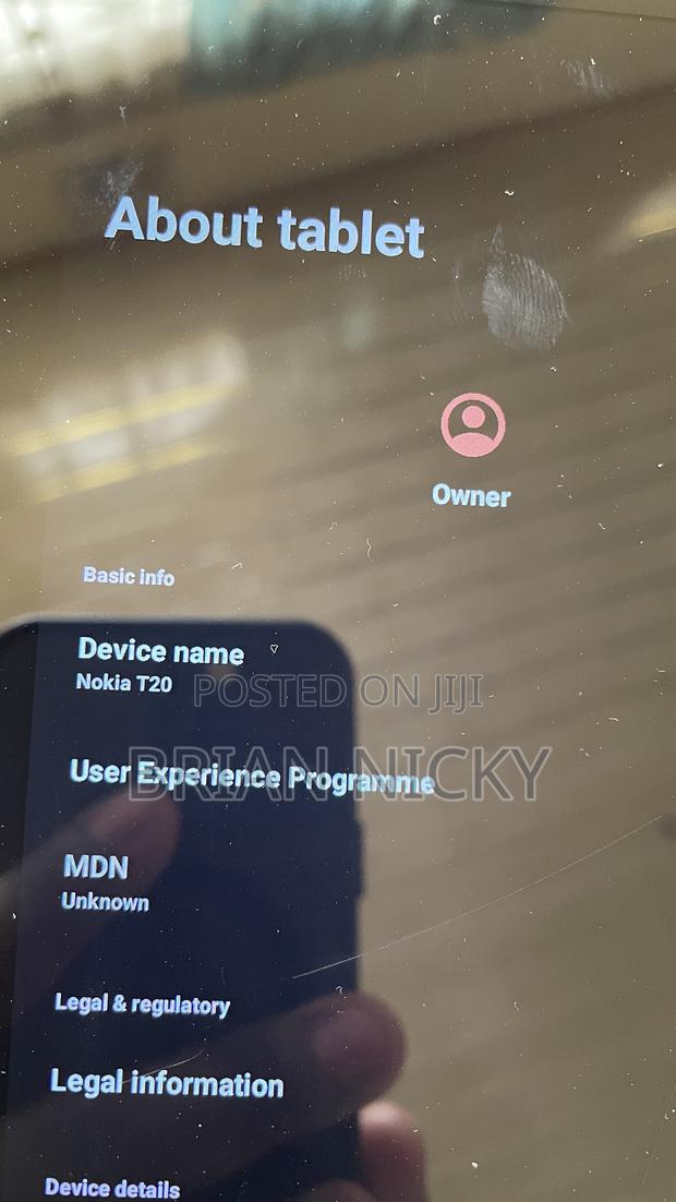 Nokia T20 64 GB Blue - main view