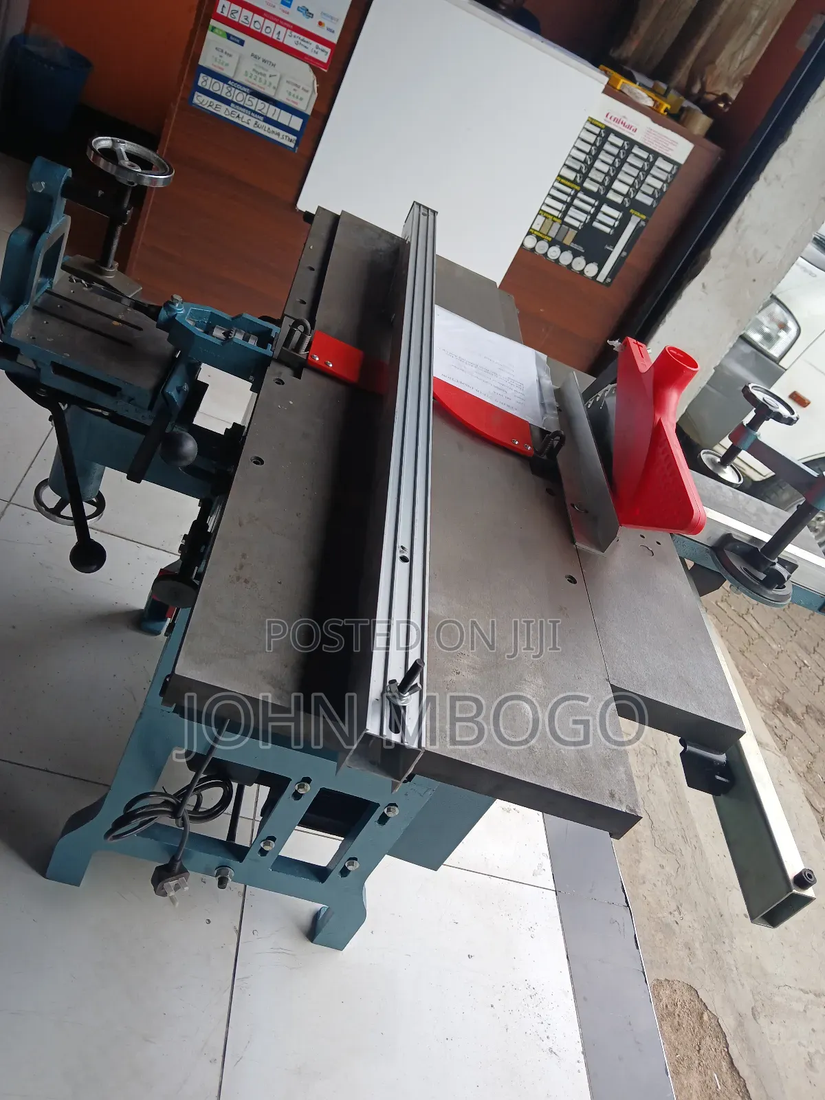Multipurpose Woodworking Machine - 8 in 1
