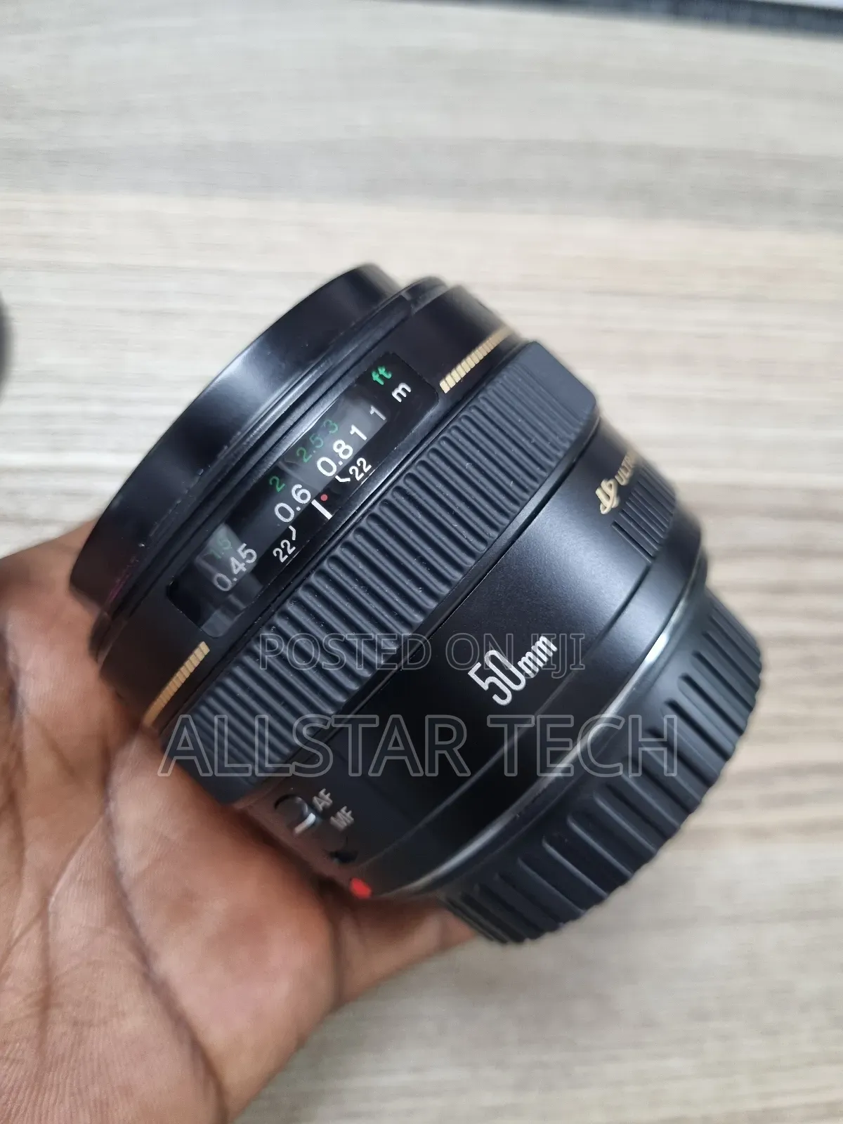 Canon EF 50mm F/1.4 USM Lens