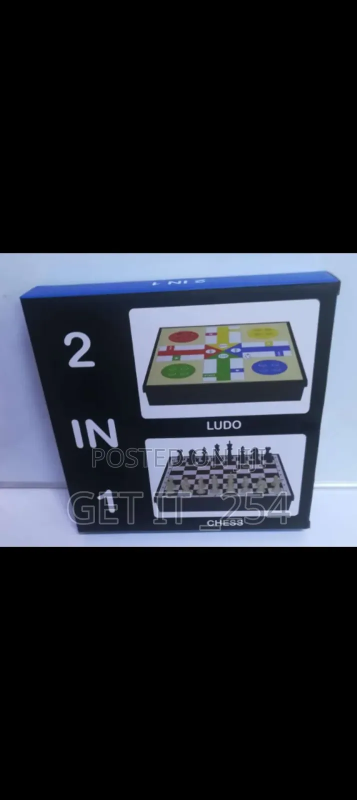 2 In 1 Games LUDO Chess Snakes And Ladder