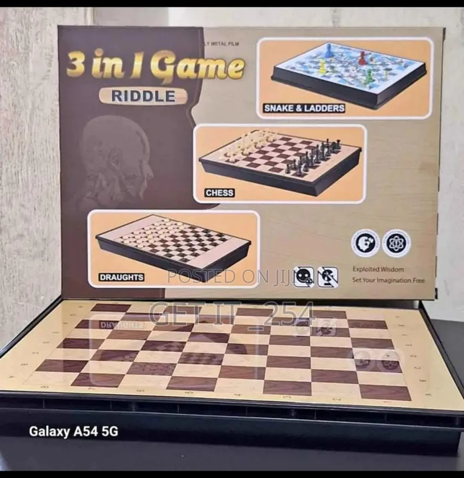 3 In 1 Board Game