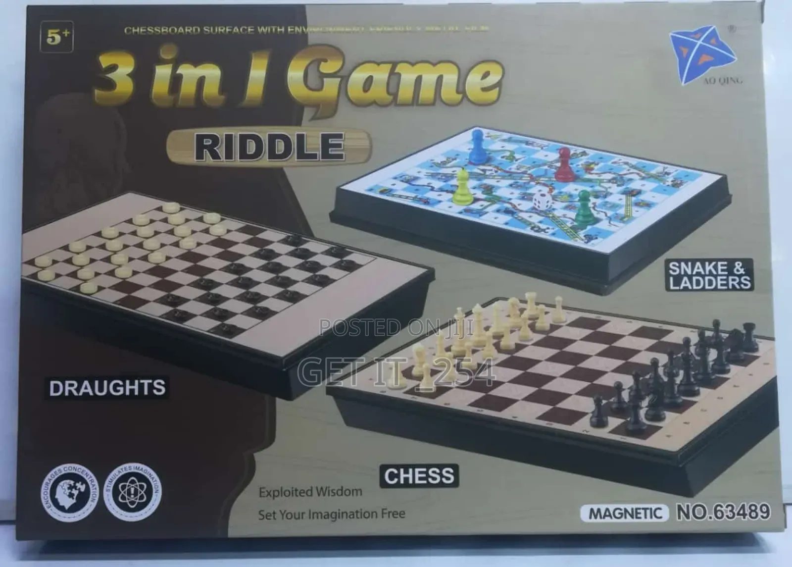 3 In 1 Board Game