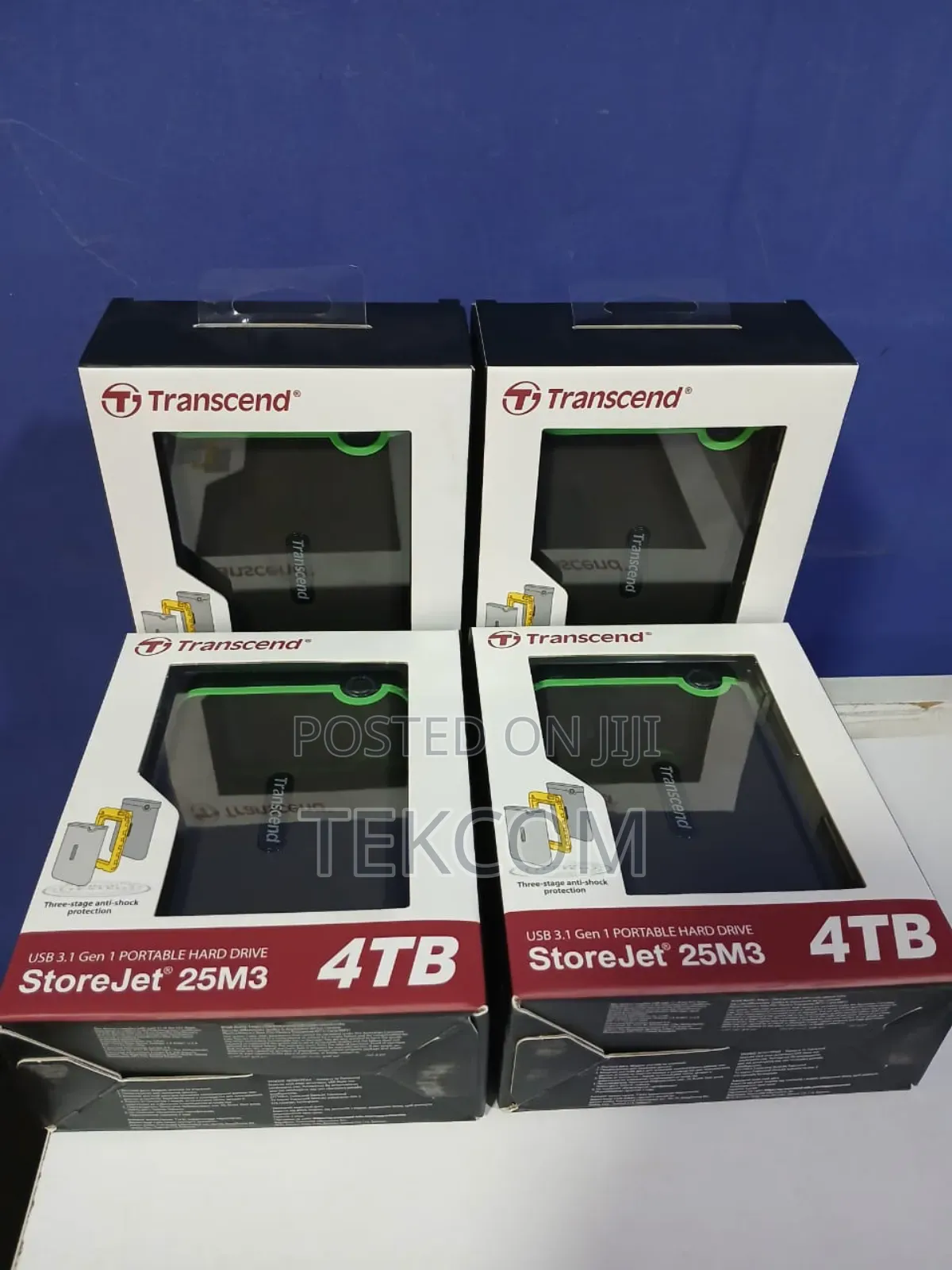 Transcend External HDD 4TB - Iron Grey