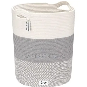 Woven Cotton Rope Basket