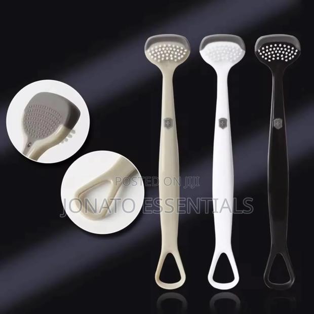 Double Sided Silicone Tongue Cleaner and Scrapper - thumbnail 2