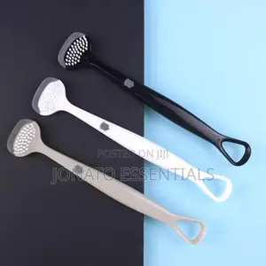Double Sided Silicone Tongue Cleaner and Scrapper
