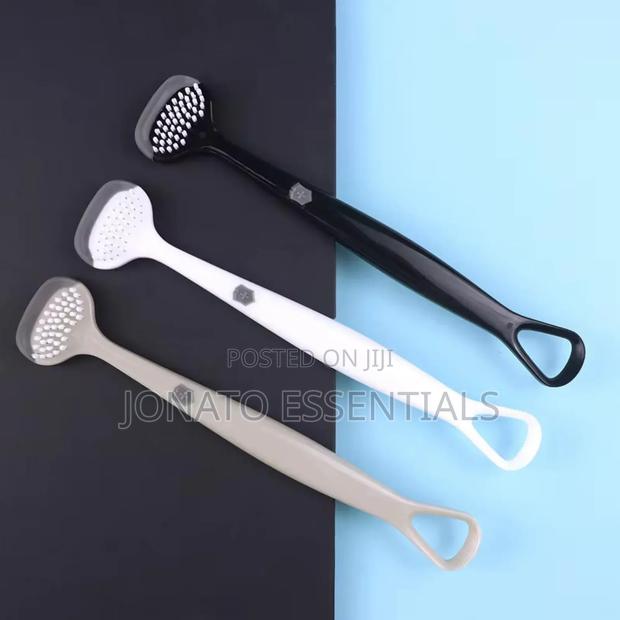 Double Sided Silicone Tongue Cleaner and Scrapper - thumbnail 3