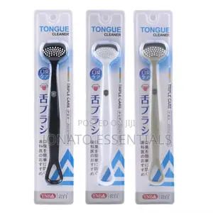 Double Sided Silicone Tongue Cleaner and Scrapper