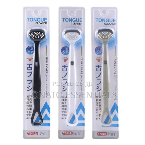 Double Sided Silicone Tongue Cleaner and Scrapper - thumbnail 4