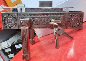 Steel Door Lock.Antique Heavy Duty Wista Lock Set.