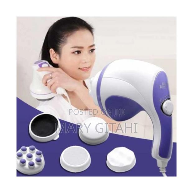 Blue and Whiterelax Tone Spin Full Body Massager - main view