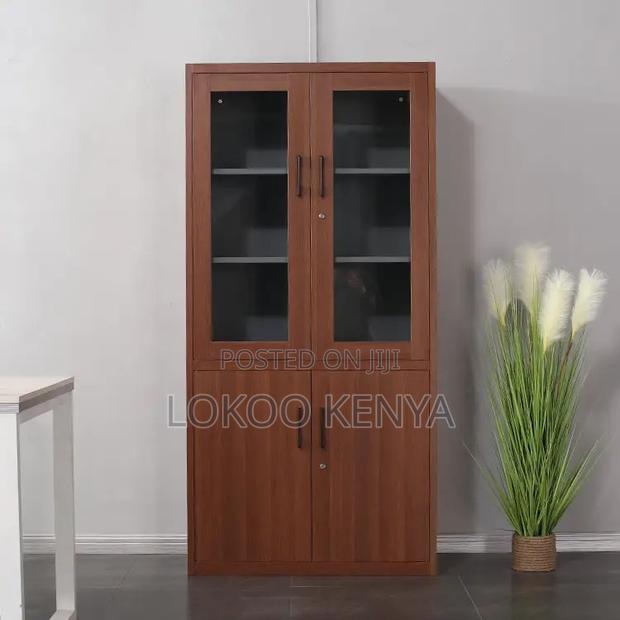 Office Cabinet : 2-Door Wooden Home/Office Storage Cabinet