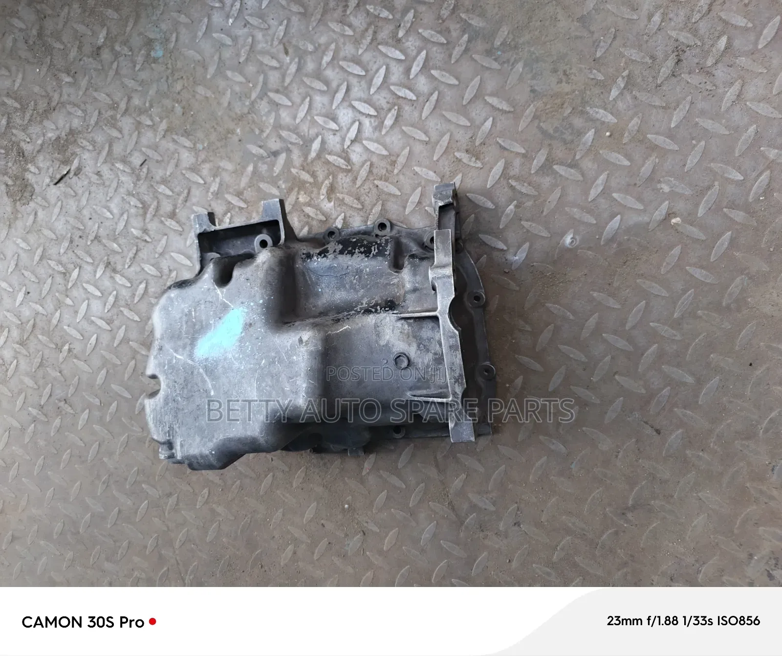 Toyota Passo Old Model Oil Samp