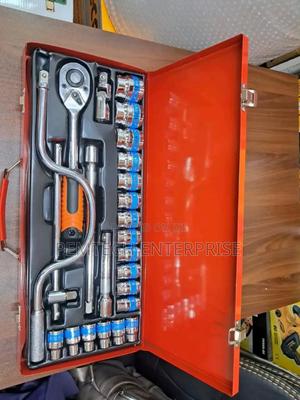 24pcs Chrome Vanadium Socket Set - thumbnail 2