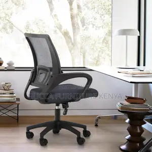 Office Chairs: Ergonomic Mid-Back Swivel Clerical Seat