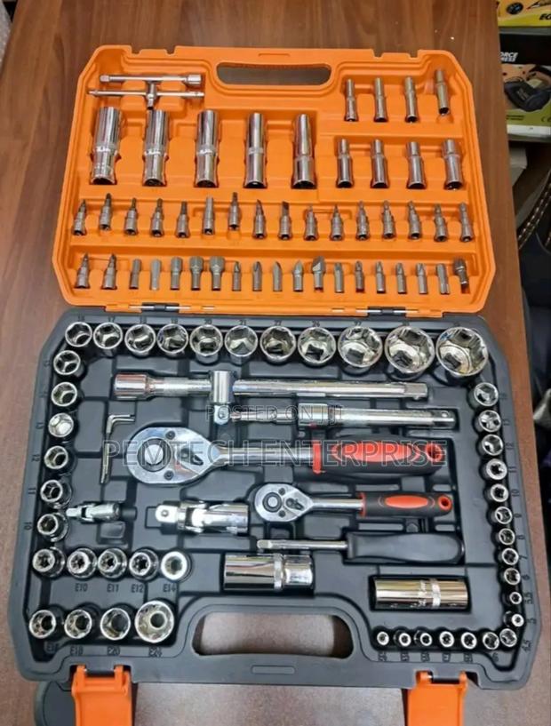 Heavy Duty Chrome Vanadium Box Socket Set - main view