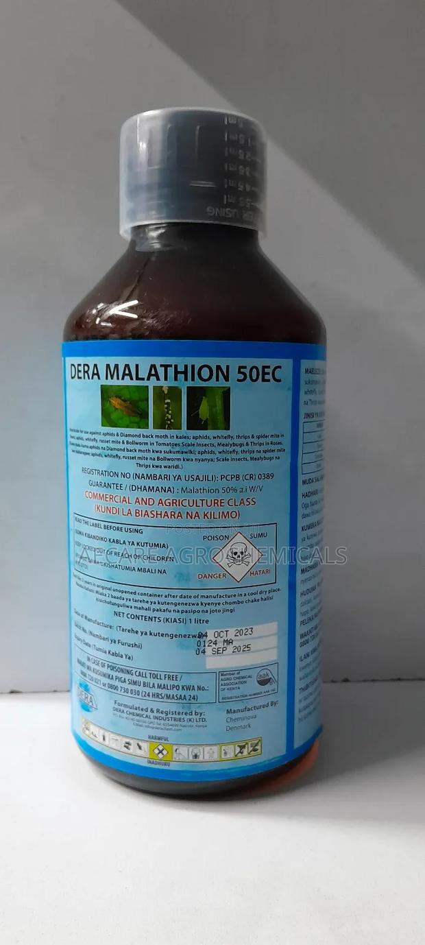 Dera Malathion 50ec Insecticide 1 Litre