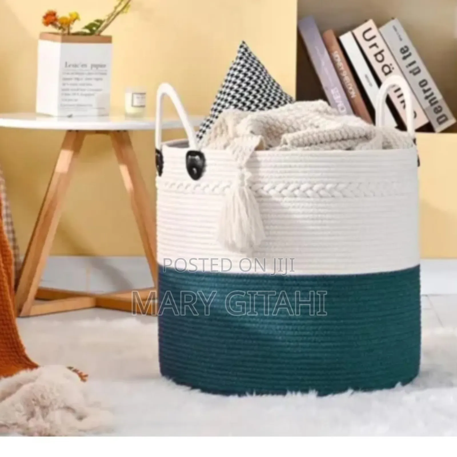 Cotton Rope Basket Top Quality