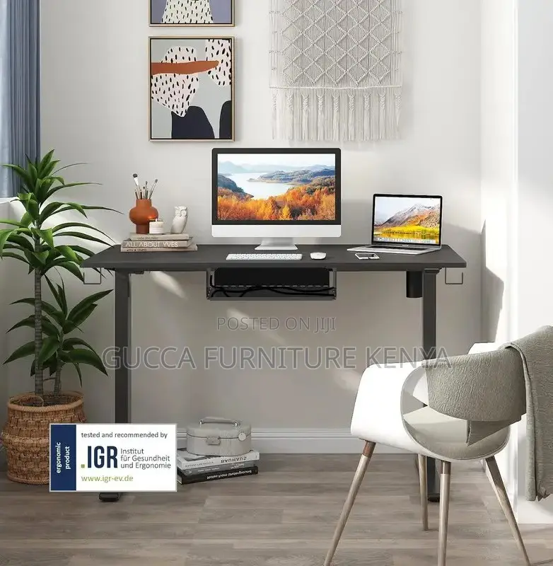 Office Tables:1400mm Executive Electric Standing Table