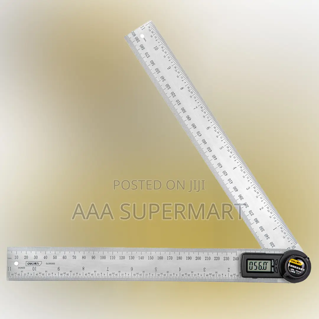 Deli Tools DL305300 Digital Angle Ruler