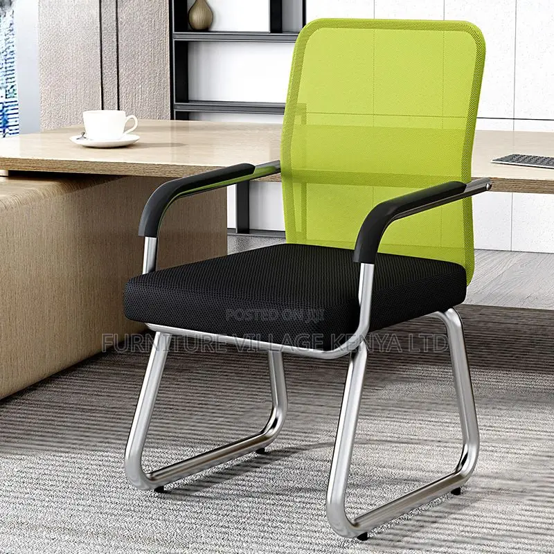 Casual Ink Upholstered Ergonomic Study Chair With Armrest