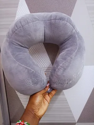 *Comfy Travelling Pillow*
〰Colours: Pink, Purple And Grey