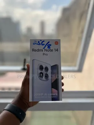 New Xiaomi Redmi Note 14 Pro 256 GB Black