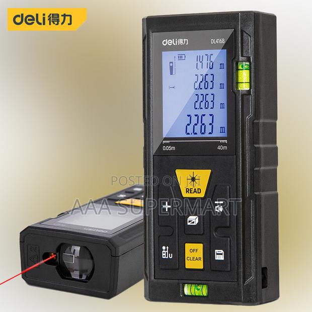 Deli Tools EDL4168 Laser Distance Detector - main view