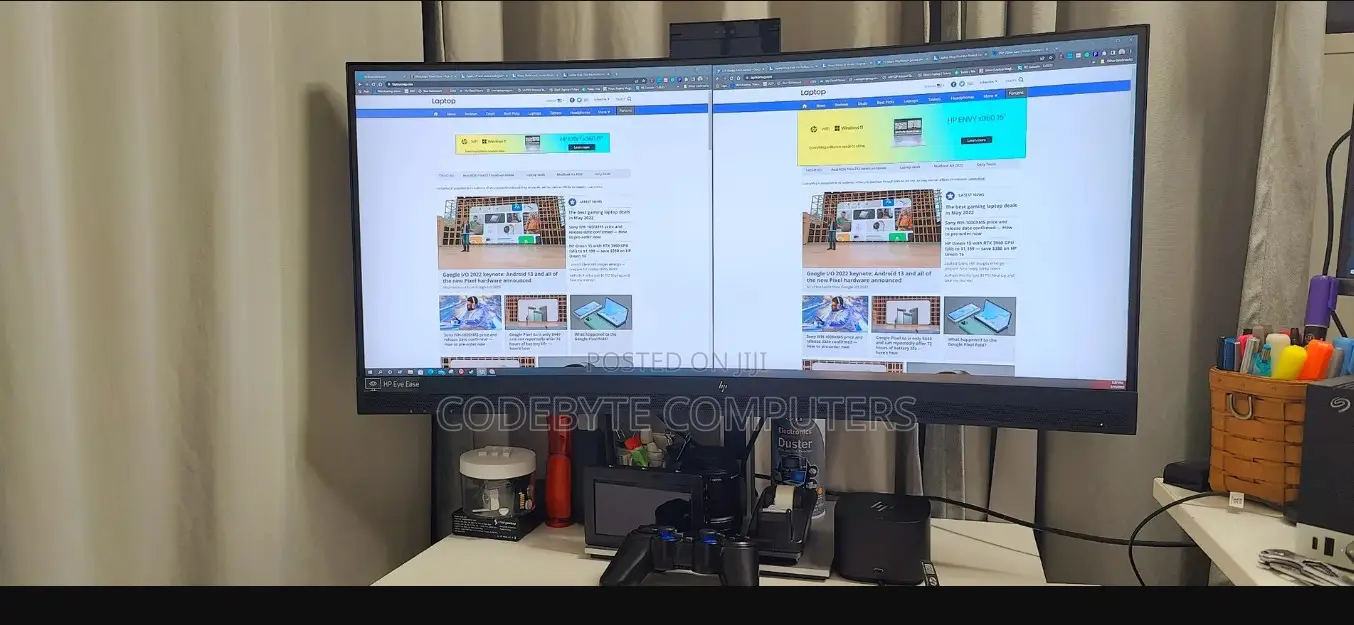 Hp E34m G4 34" Wqhd Curved Usb-c Conferencing Monitor
