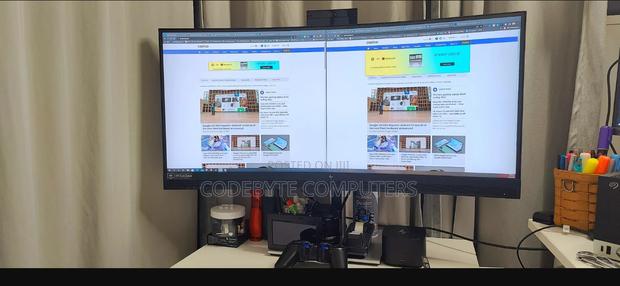 Hp E34m G4 34" Wqhd Curved Usb-c Conferencing Monitor - main view