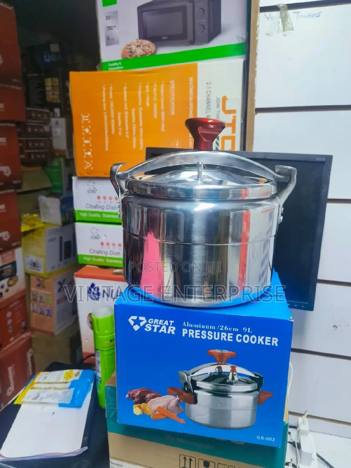 9litres Manual Pressure Cooker