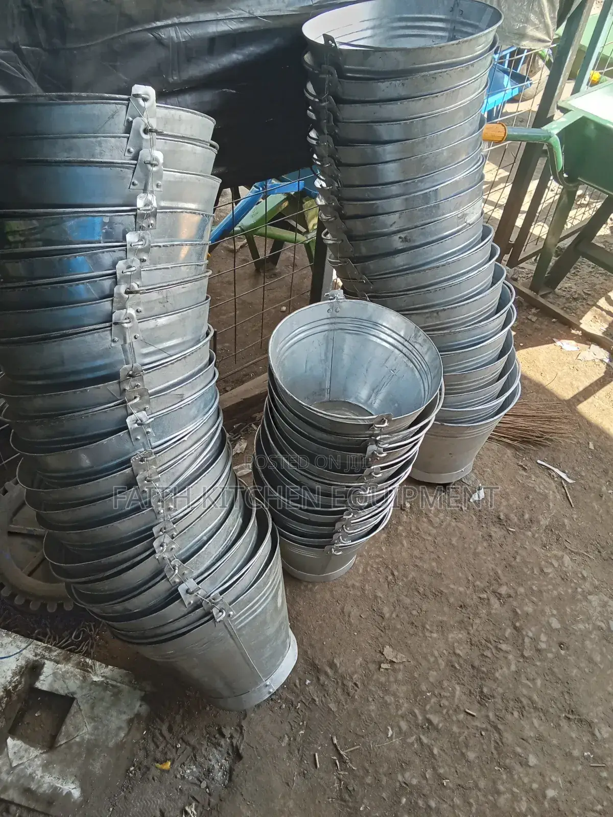 Aluminium School Bucket