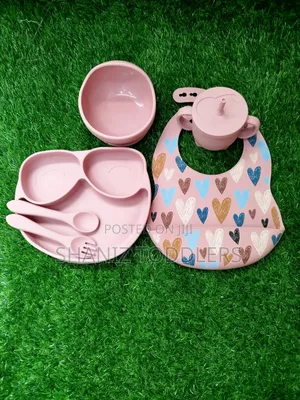 Baby Silicone Feeding Set